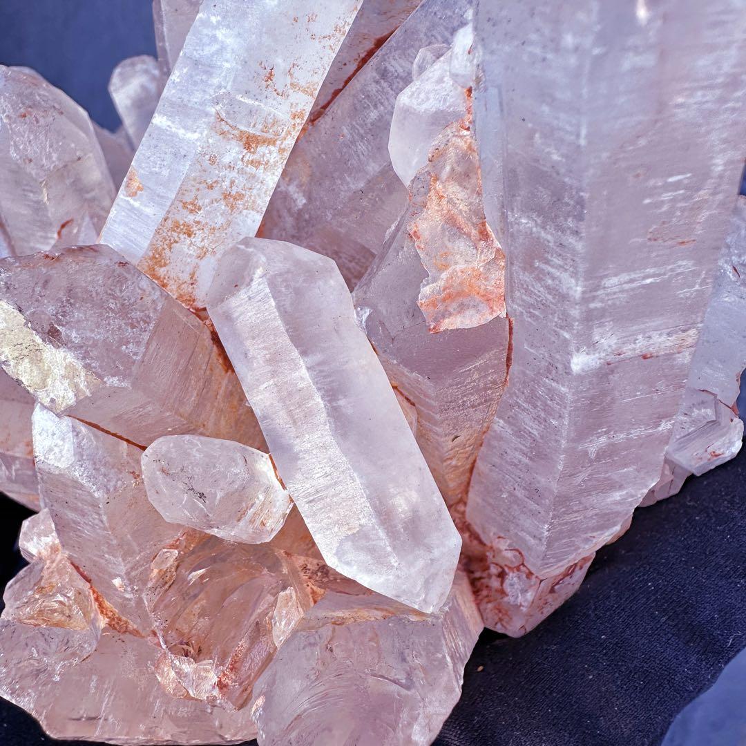 爆レア❗️浄化❗️超綺麗♡超強いパワー ピンク ヒマラヤ クラスター天然石A1449