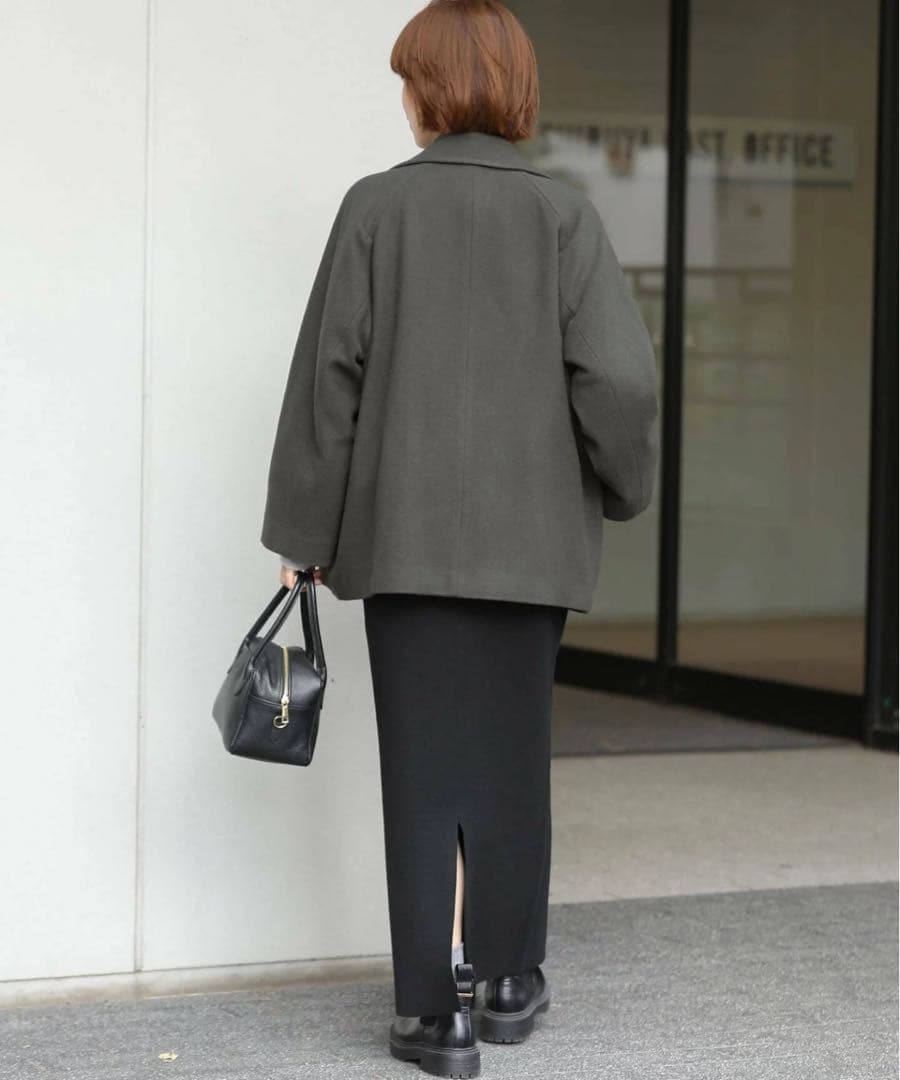 新品JOURNAL STANDARD relume 尾州ウール ショートPコート