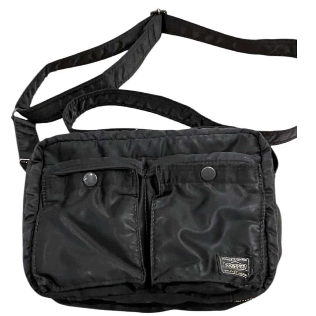 【美品】吉田カバン　PORTER　ポーター　タンカー　ショルダーＳ　　ブラック