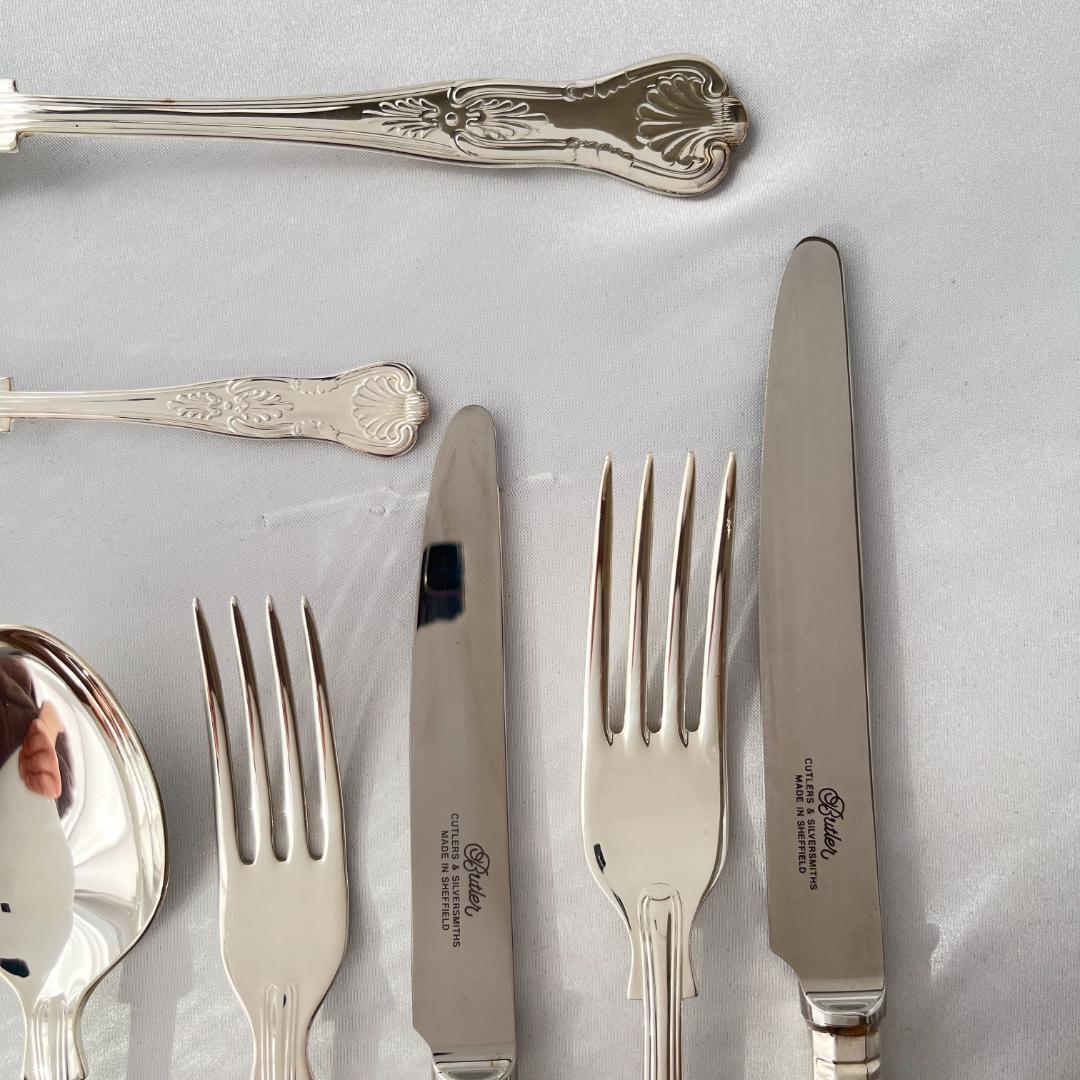 【e Butler】キングスパターン ディナーセット 6名用44本組