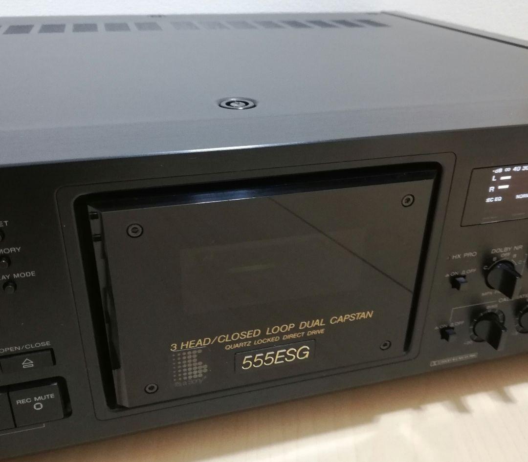 部品取り SONY カセットデッキ TC-K555ESG