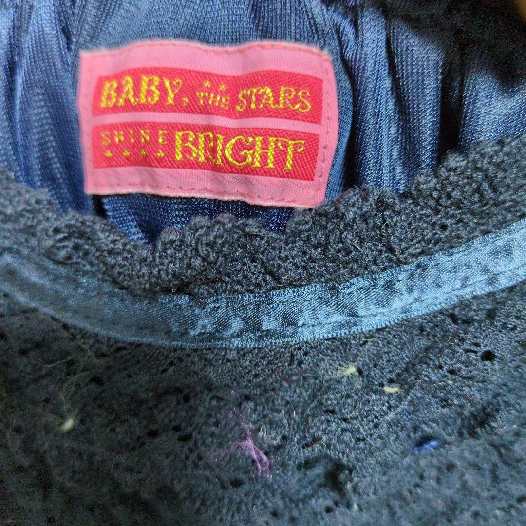 BABY, THE STARS SHINE BRIGHT ベロア調　ワンピース