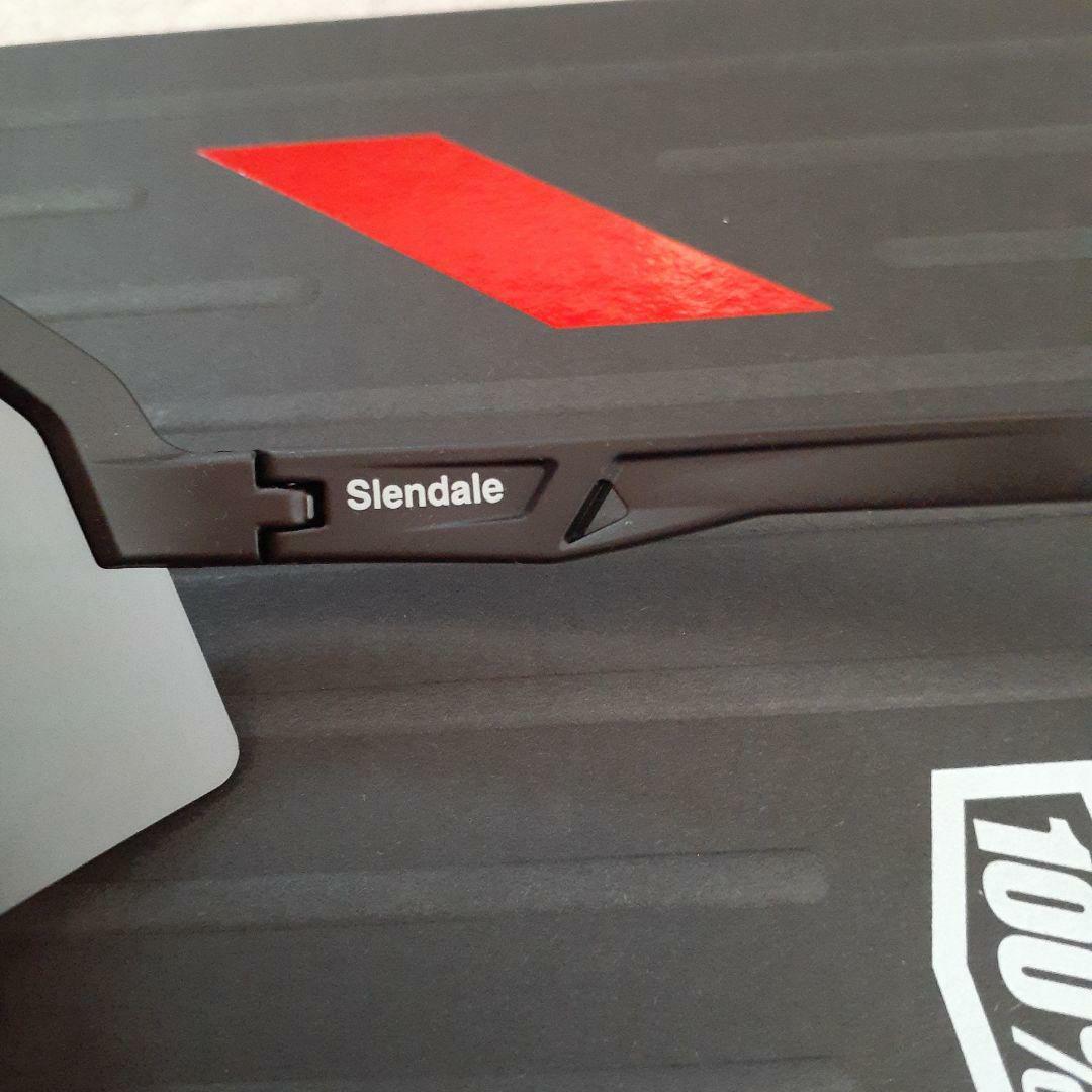 100% Slendale マットブラック ワンハンドレッド サングラス
