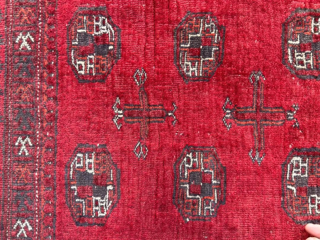 専用　2点セット【60's Vintage rug】188×102cm