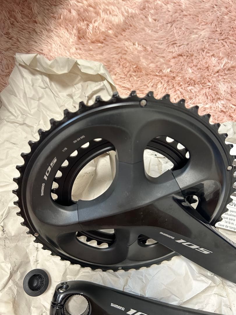 シマノ 105 FC-R7000 ブラック 160mm 50×34T