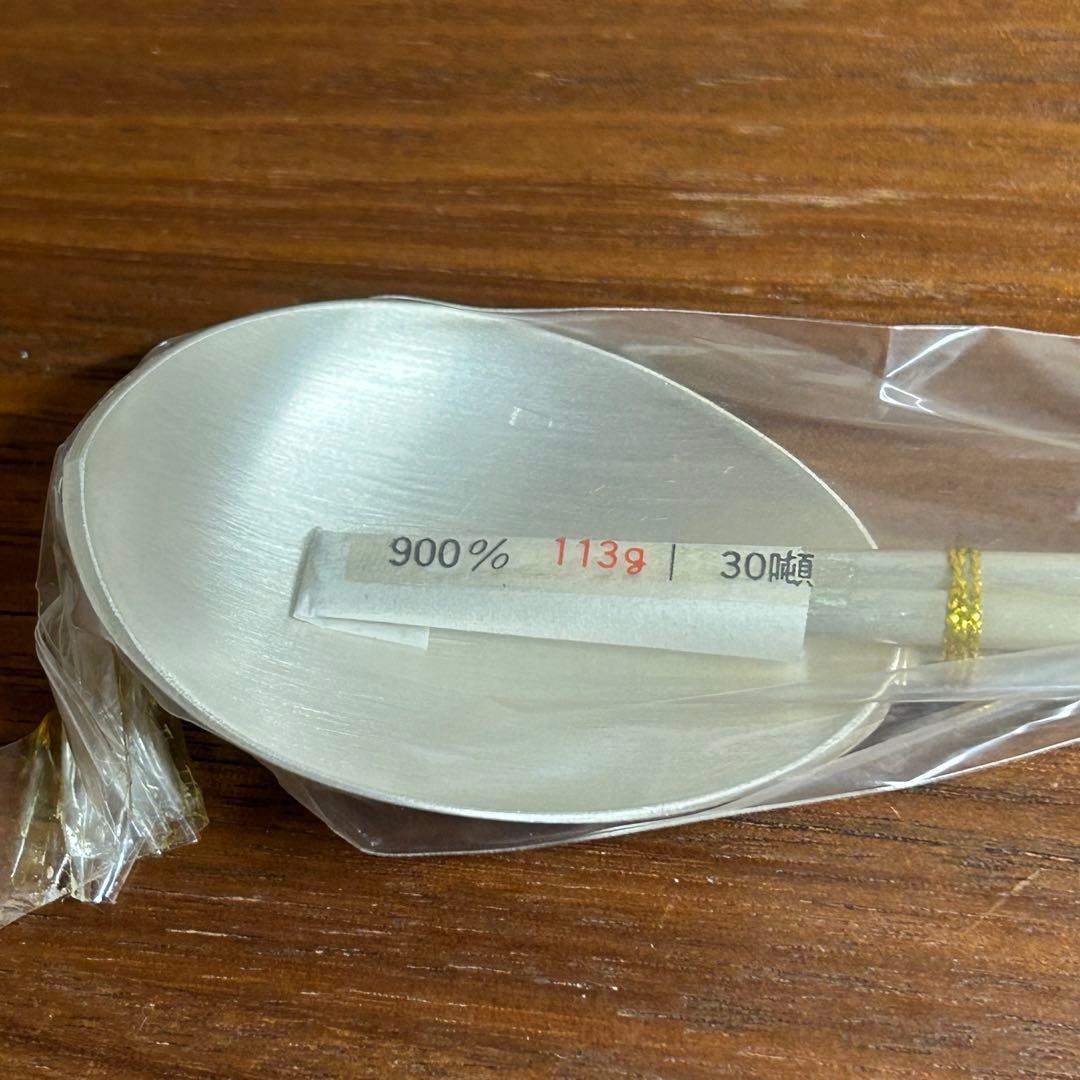 韓国銀製　銀匙　お箸 韓国 箸 カトラリー シルバー 銀 シルバースプーン