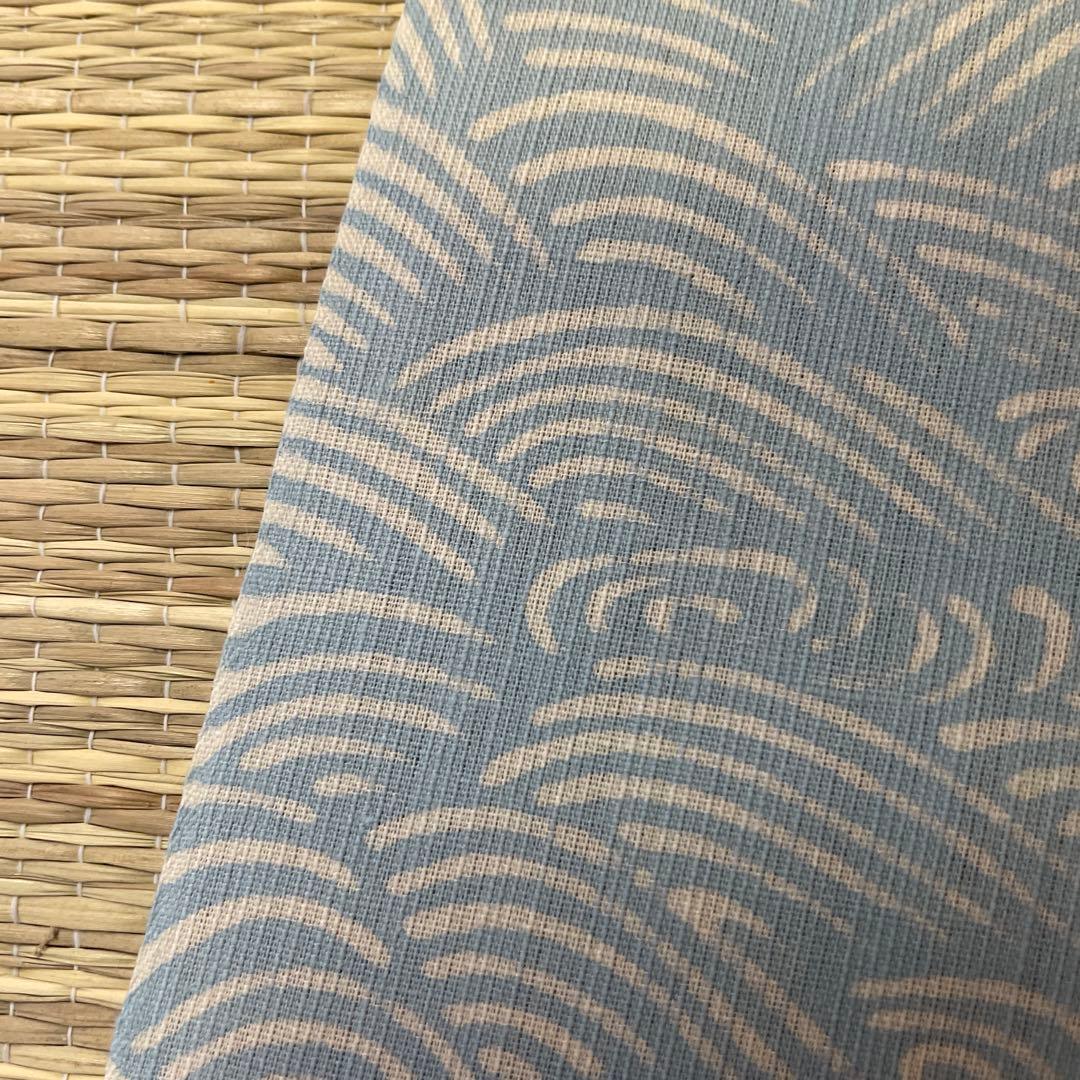 ゆかた　新品未使用　浴衣反物　本染め綿紬ゆかた　注染染め