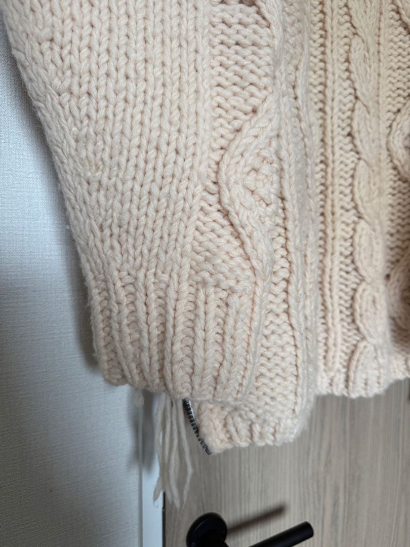 FACETASM ケーブルニットセーター