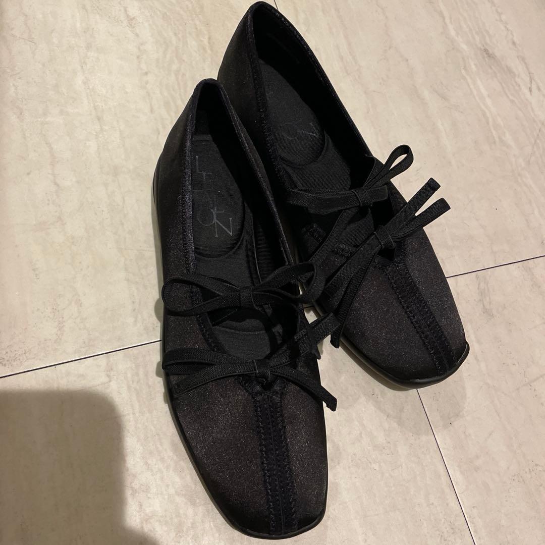 Le Talon Lダブルリボンバレリーナ 23.5