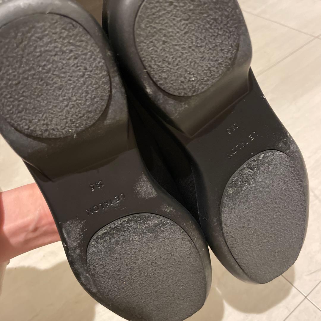 Le Talon Lダブルリボンバレリーナ 23.5