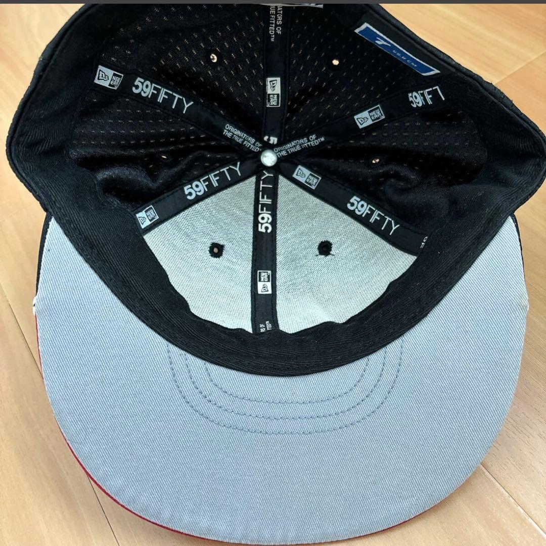 千葉ロッテマリーンズ newera NPBキャップ サイズ7(55.8cm)