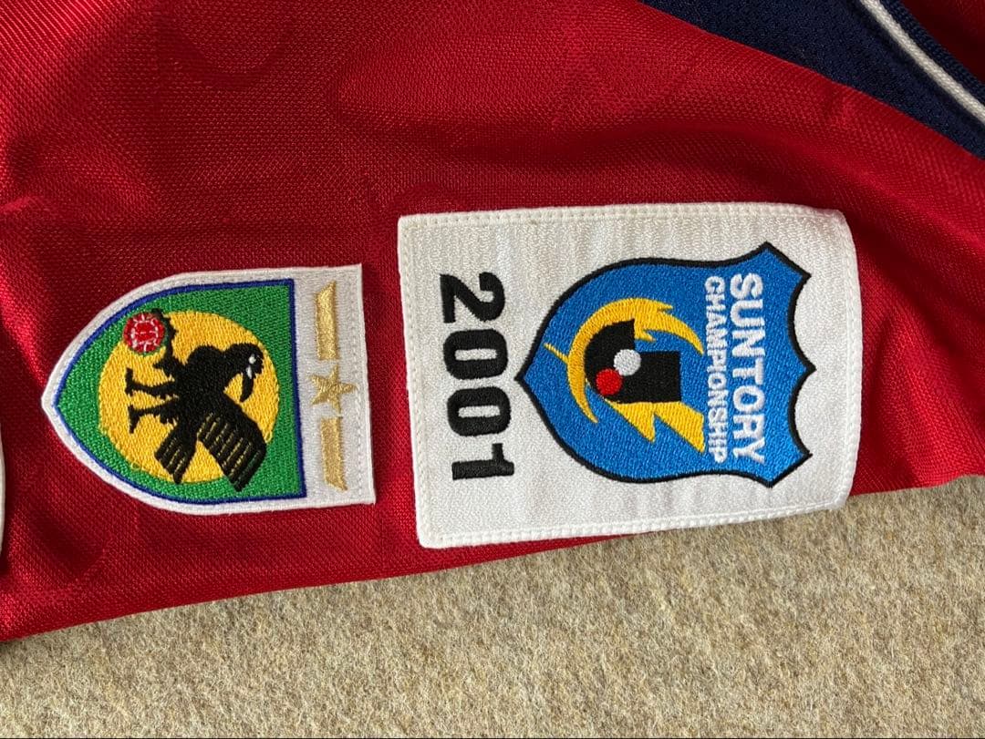 鹿島アントラーズ　小笠原選手予備用ユニホーム