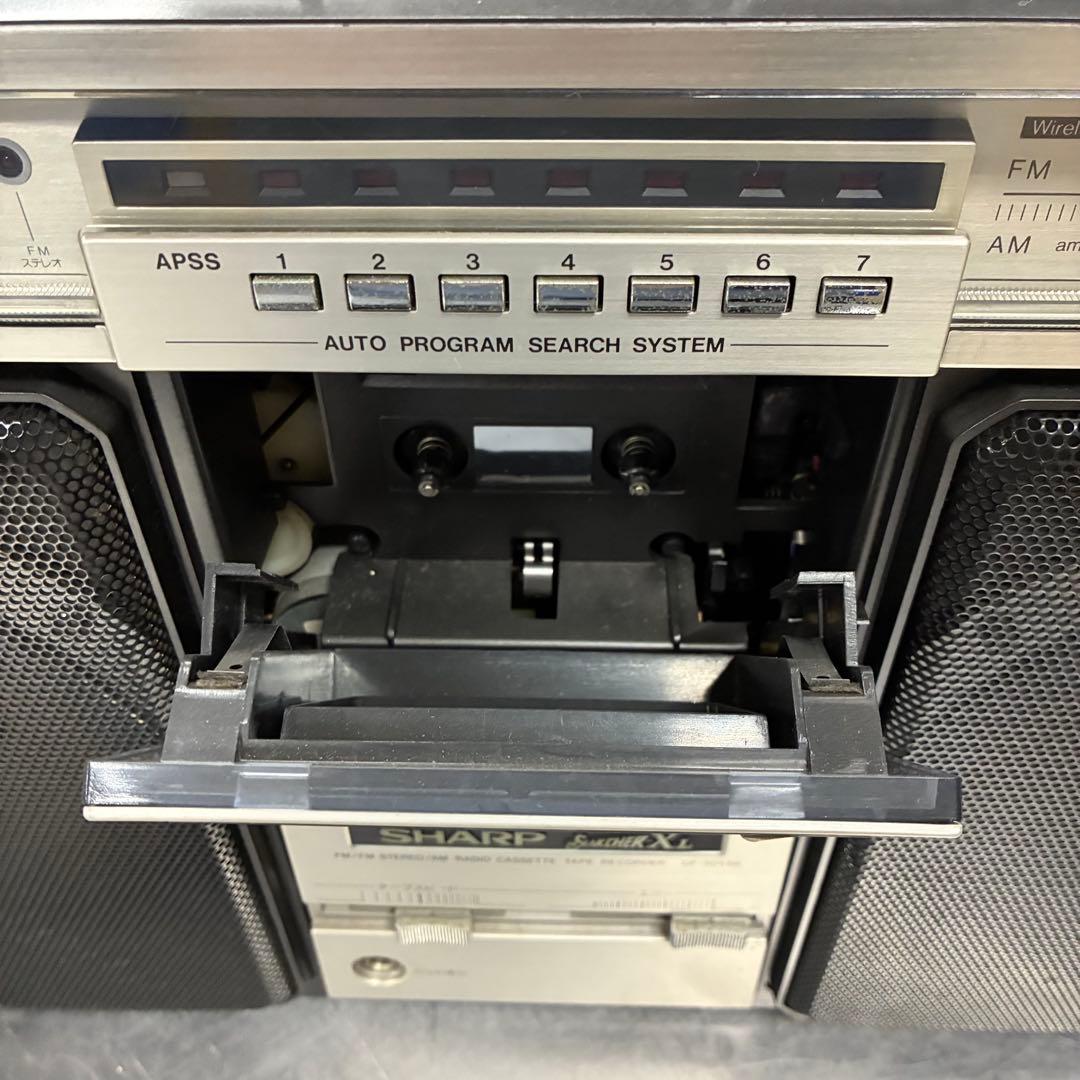[現状品]シャープ　SEARCHER-XL GF-505SB ラジカセ
