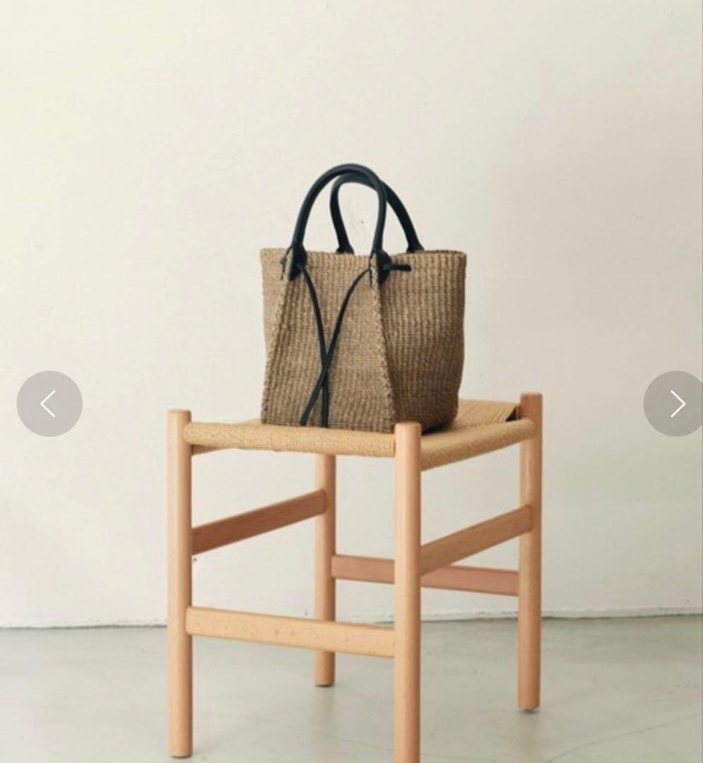 新品未使用・タグ付き OUTERSUNSET abaca カゴバッグ