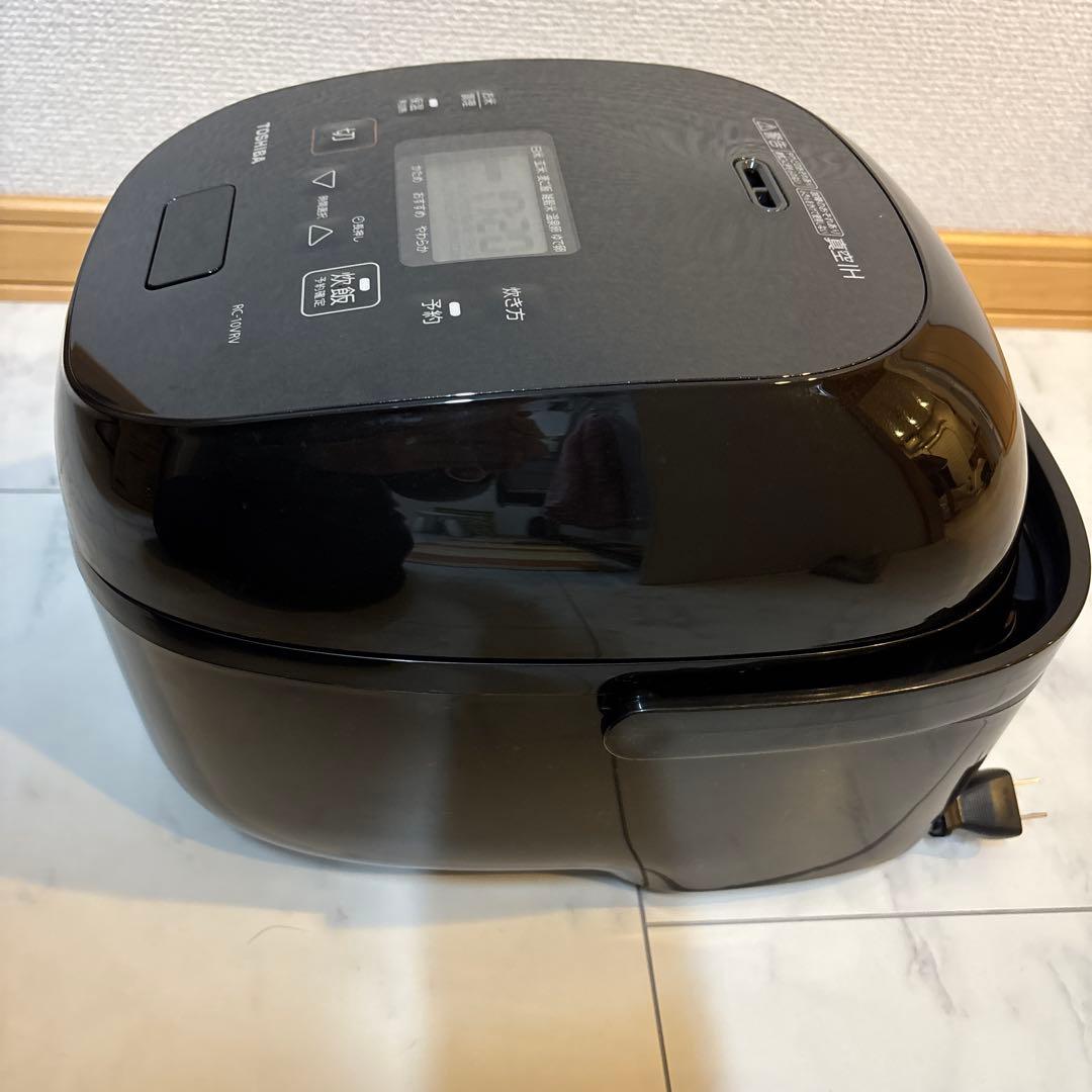 東芝　TOSHIBA 炊飯器　RC-10VRV 真空IH 炎匠炊き