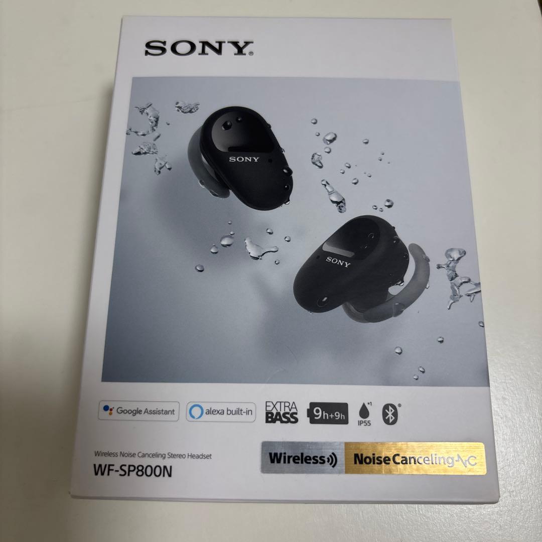 SONY WF-SP800N ワイヤレスヘッドホン