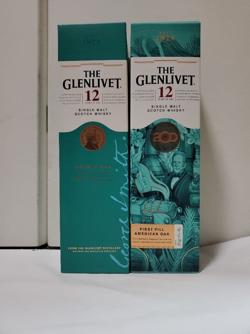 グレンリベット12年&グレンリベット12年200周年記念限定ボトルセット