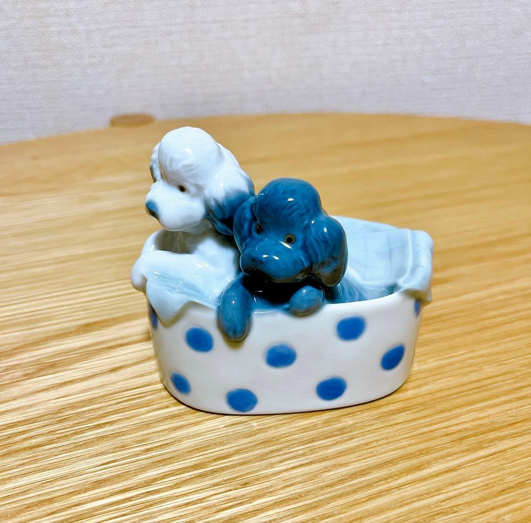 廃盤　リヤドロ　NAO　ナオ　双子のプードル