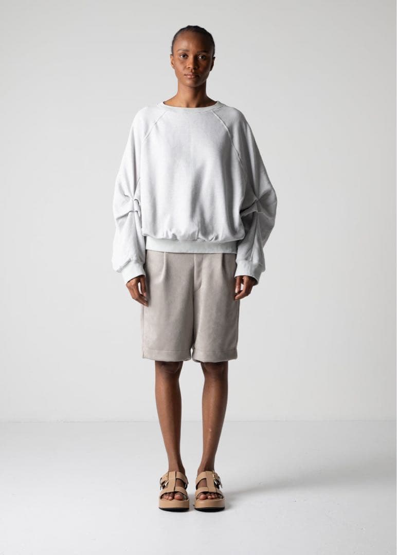 トップス cogthebigsmoke LEILA WIDECUFF SWEATSHIRT
