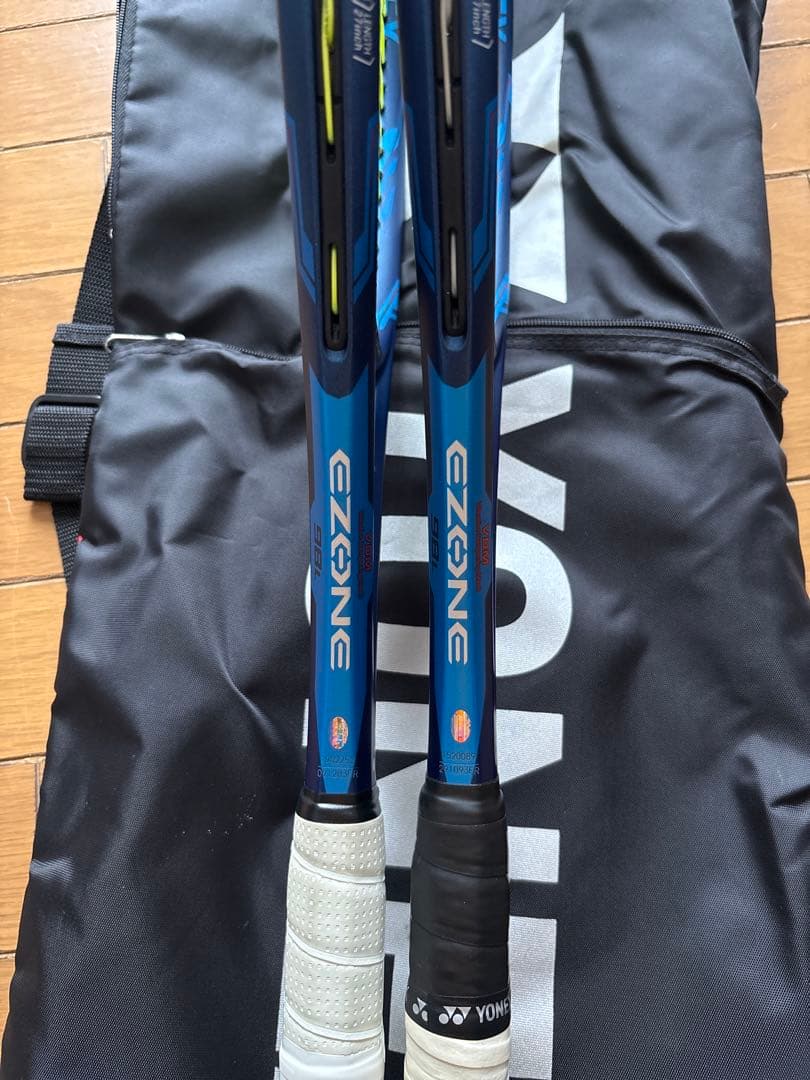 【2本組、2本カバー・超美品】YONEX Ezone 98L 即戦力