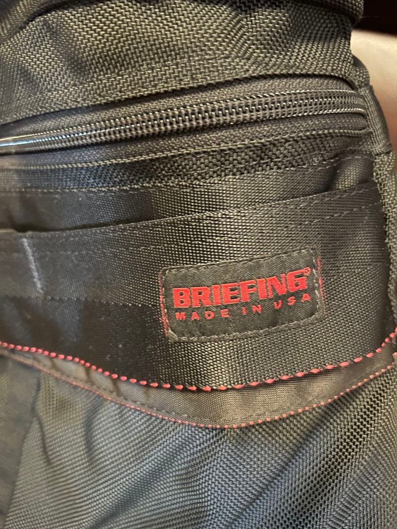 稀少！BRIEFING made in USA ブラック ビジネスバッグ