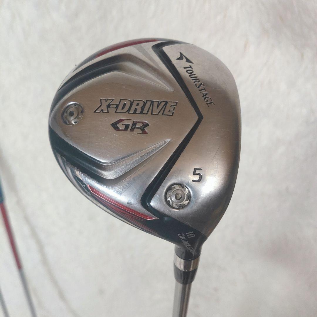 TOURSTAGE X-Drive GR 1W 3W 5W 7Wセット　中古