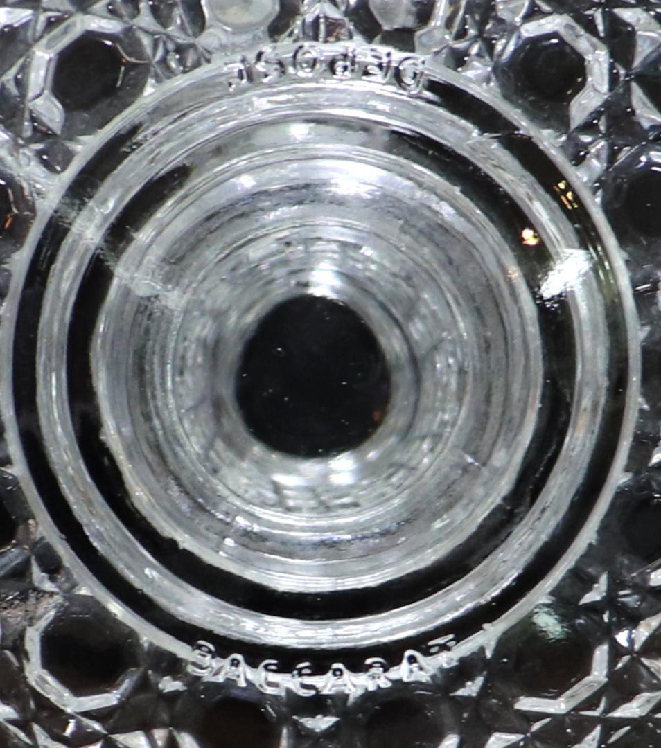 オールド・バカラ 珍品 キャンドルホルダー ディアマン ピエーリー 燭台スタンド