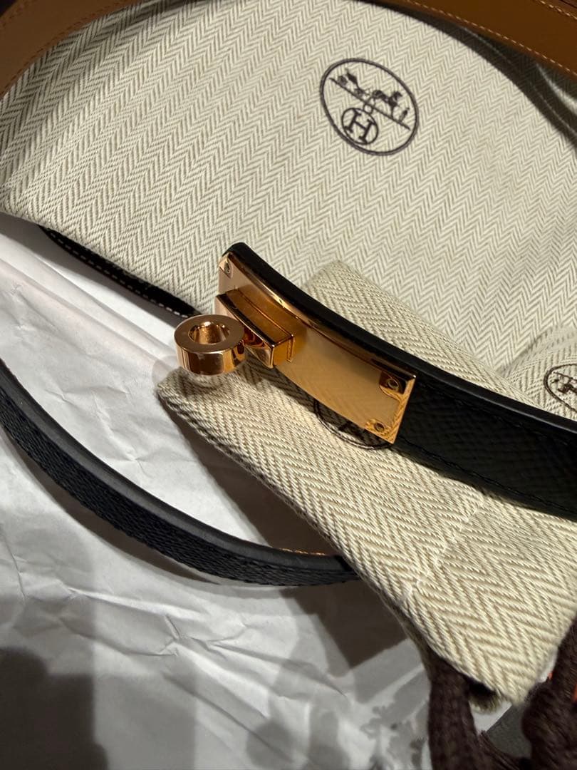 HERMES ケリーベルト 保存袋・箱付き