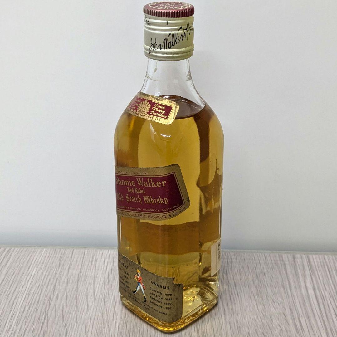 ジョニーウォーカー　赤ラベル　760ml、190ml 43%　未開栓2本セット