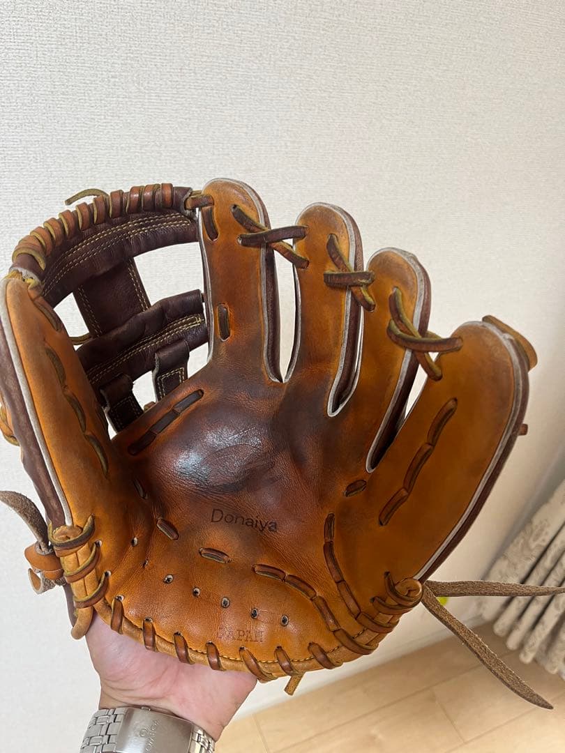 【大特価】ドナイヤ 軟式グローブ ブラウン オーダー