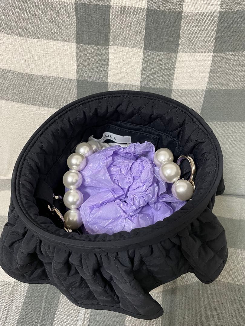 コエル　セツコサジテール　コラボ　キルティングcity ブラック