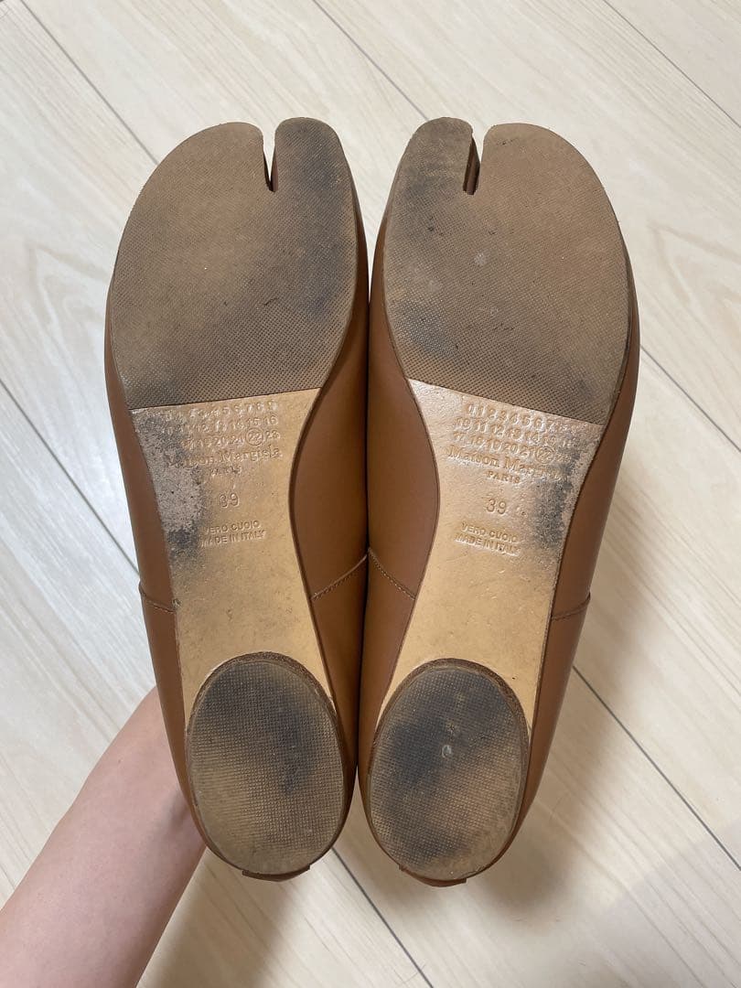 マルジェラ　足袋　バレエシューズ 39