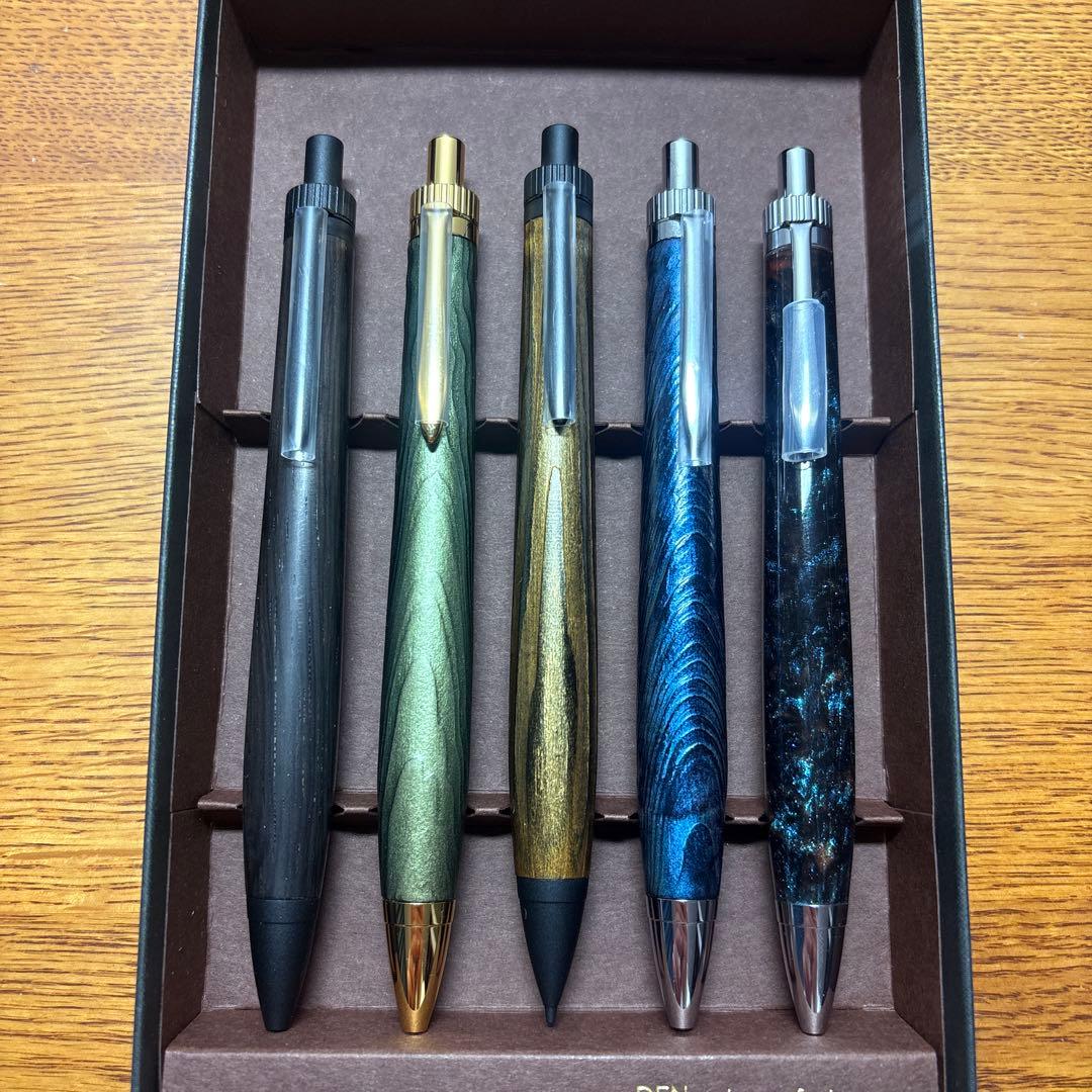 金杢犀　まとめ売り　木軸、レジン軸
