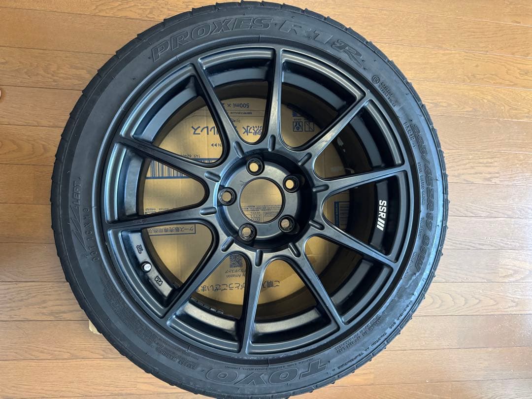 @*様 【傷多め】SSR GTX01 17インチ9j+38 8j+45 5-11