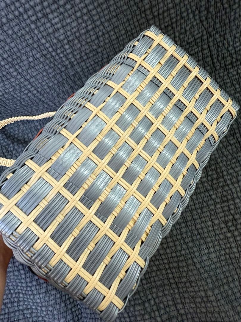 雅姫さんとお揃いハグオーワー 購入カゴバッグ一回使用保管品