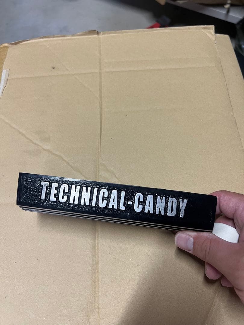 CBX400F用　三又カバー　テクニカル　キャンディ