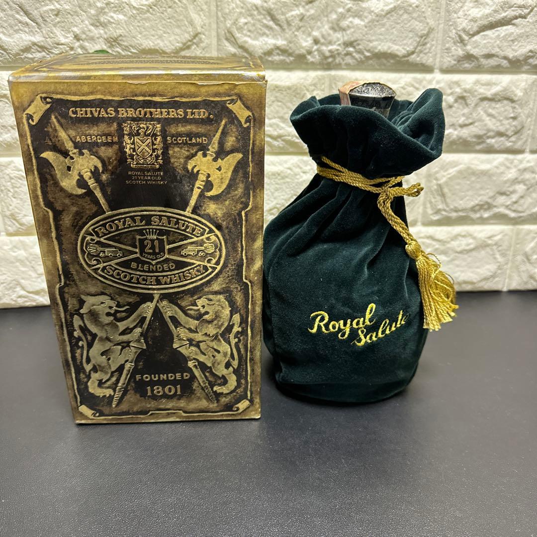 ロイヤルサルート21年ウイスキー シーバスブラザーズ シーバスリーガル　 未開栓
