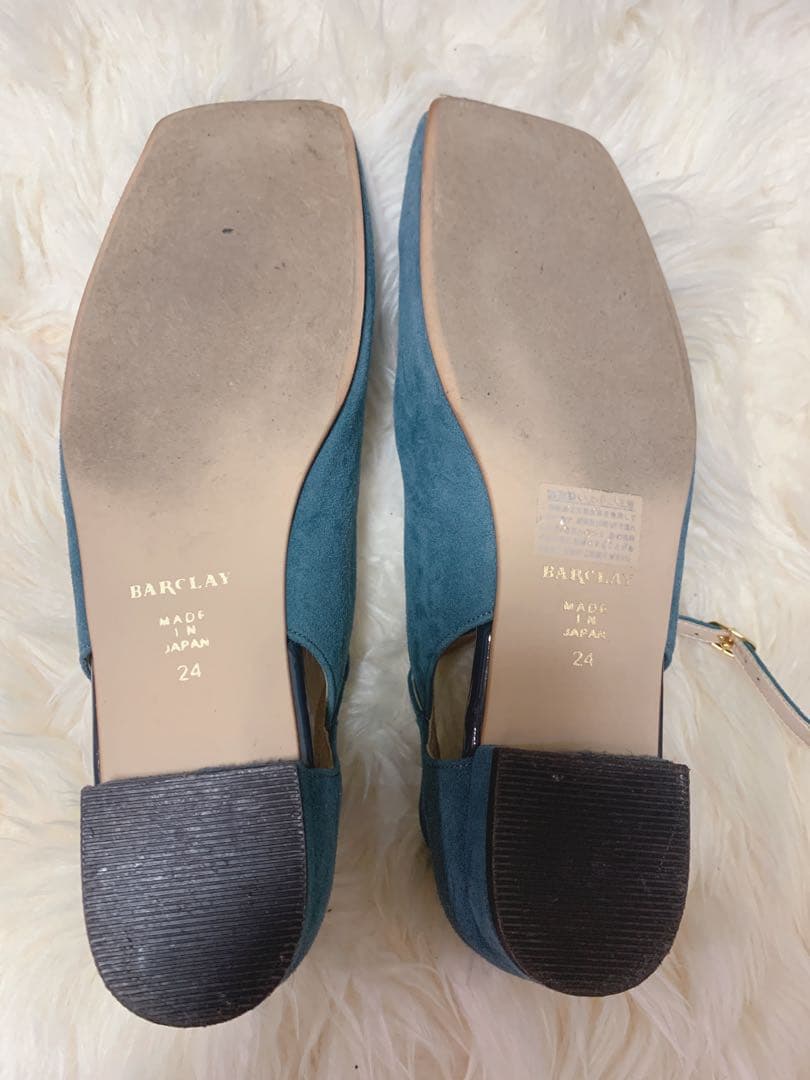 BARCLAY フラットパンプス 24cm