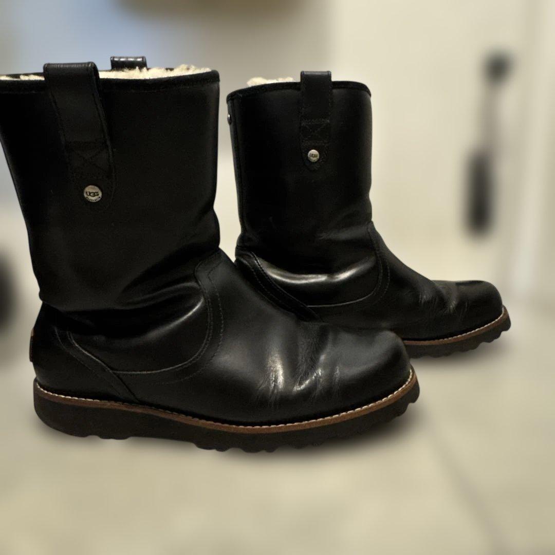 UGG STONEMAN メンズ レザーブーツ 26cm