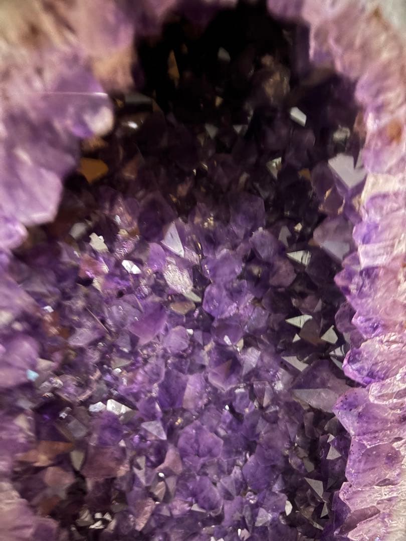 アメジストドーム（カペラ）台座つき