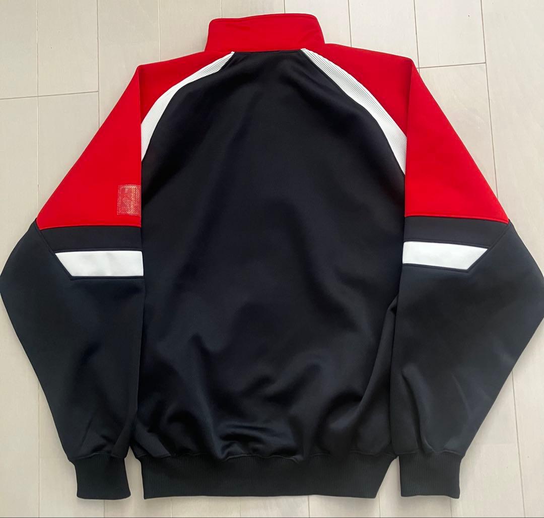 【90s】 NBA オフィシャル トラックジャケット ジャージ 黒赤　L y2k