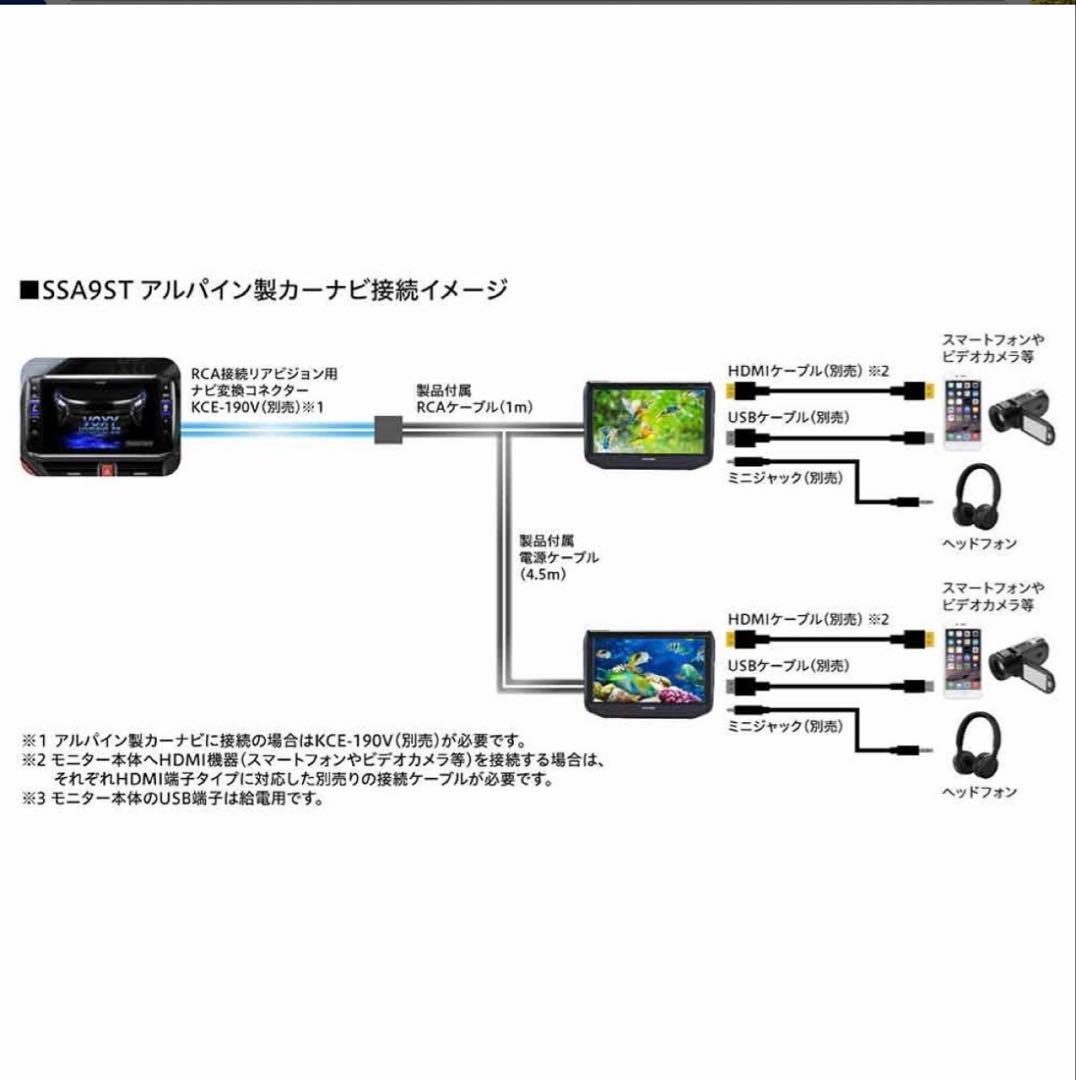 ALPINE SSA9ST 9.0インチ