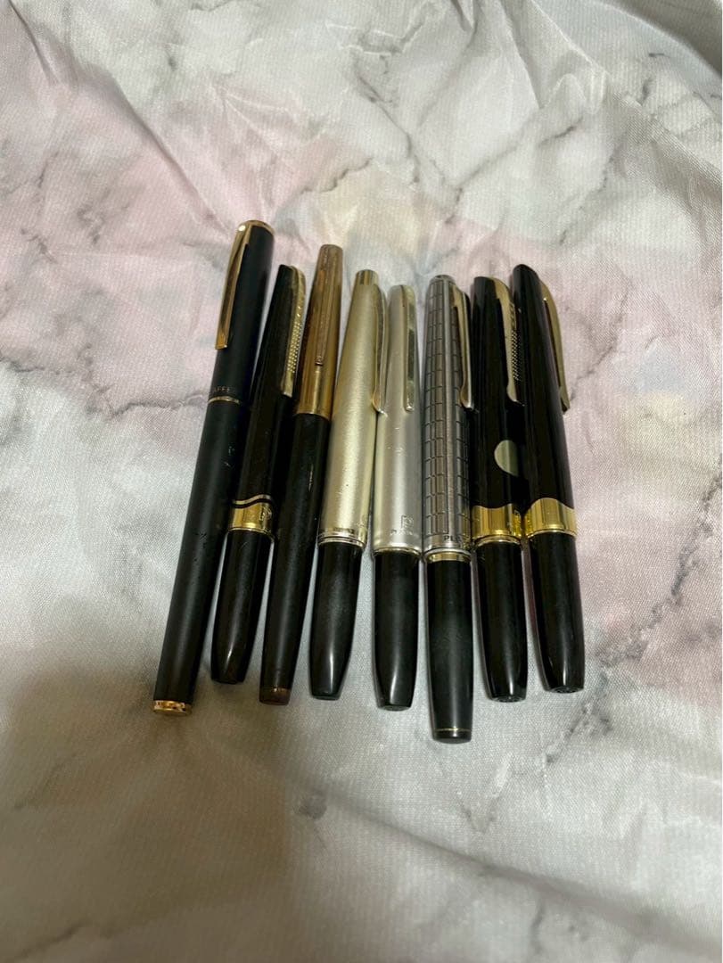 万年筆まとめK18 2本 K14 5本 他1本