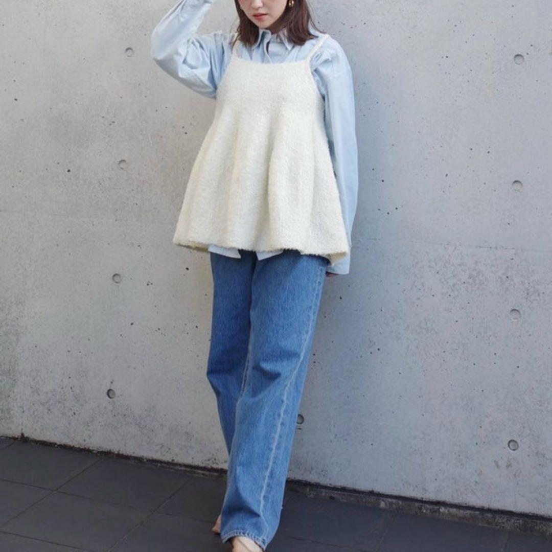 searoomlynn Ribbon Yarn フレアニットキャミ