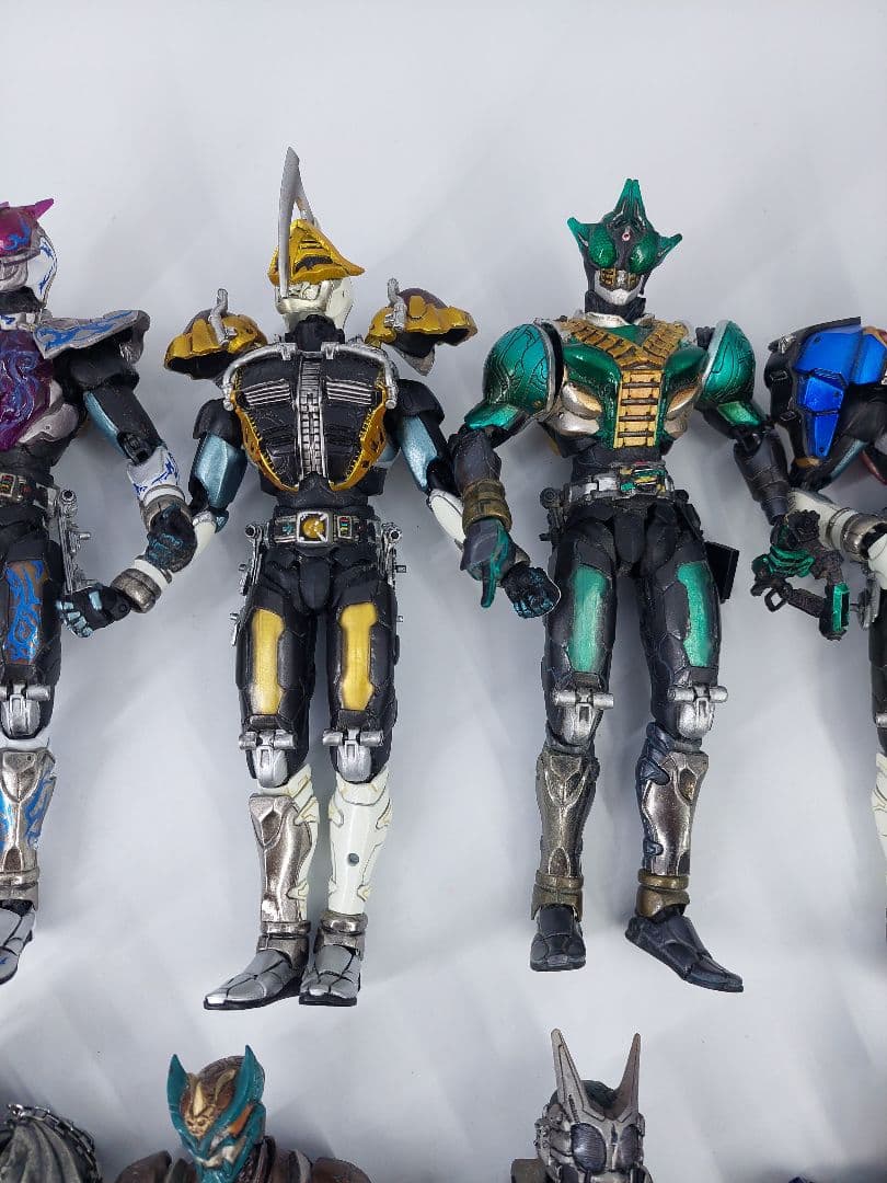 S.I.C. 仮面ライダー フィギュア 10体セット まとめ売り 現状品