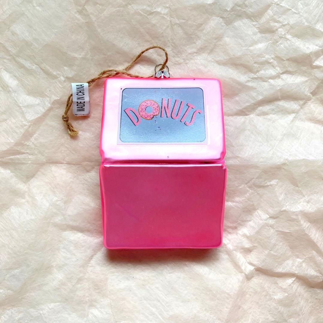 新品未使用 ドーナツボックス オーナメント