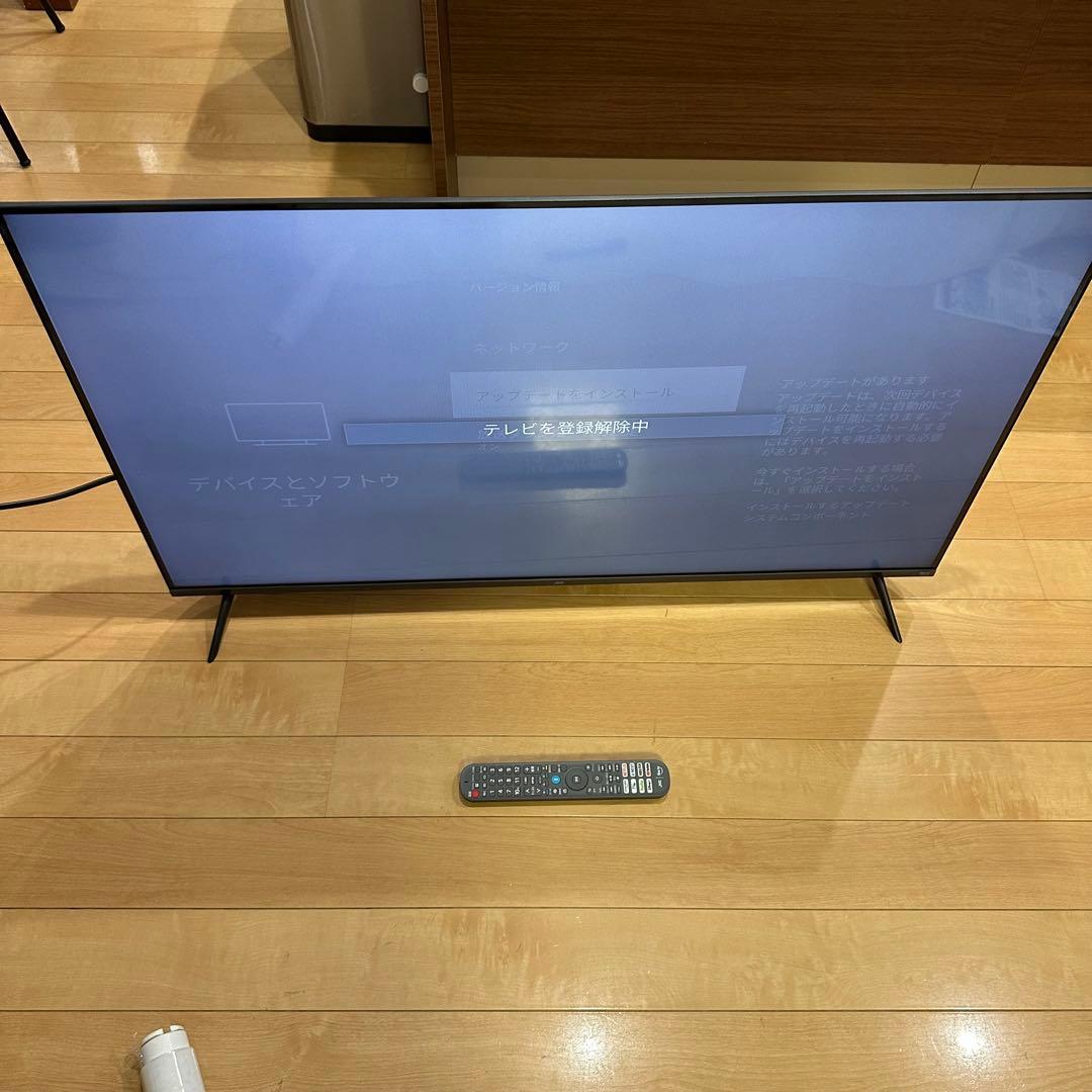 ① JVC 43V型 4K 液晶テレビ JL-43YS10 25年製