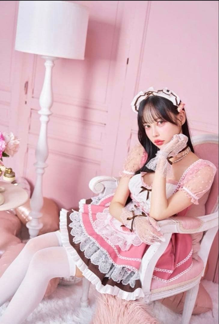 Malymoon/マリームーン ミルクパールストロベリーハートメイド