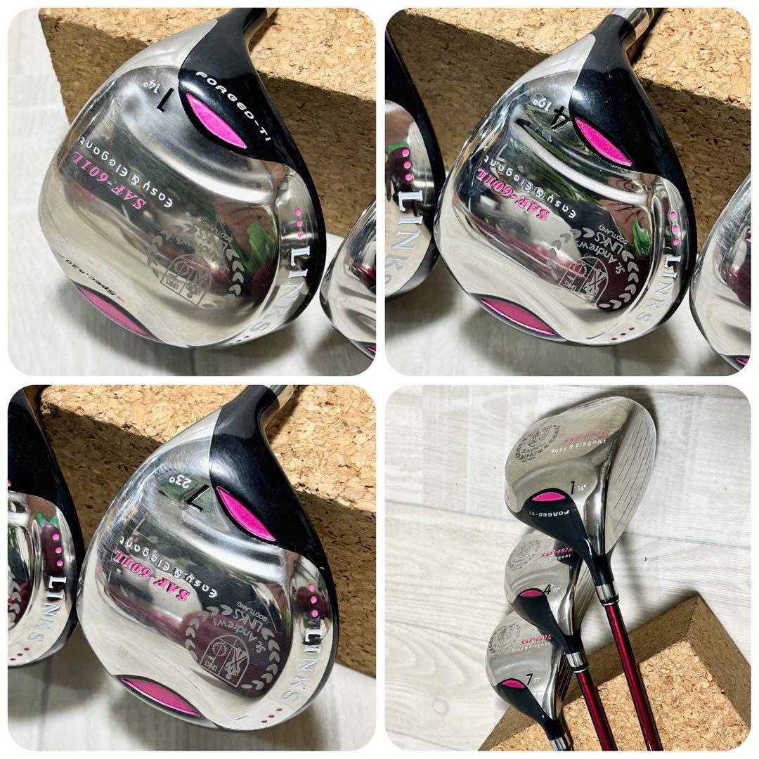 レディースゴルフ　LINKS St.Andrews SAF-601L 9本