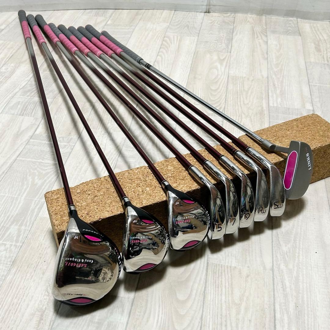 レディースゴルフ　LINKS St.Andrews SAF-601L 9本